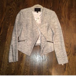Banana Republic Textured Moto Blazer
